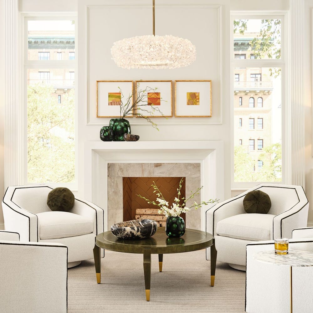 Spangled 6 Light Pendant