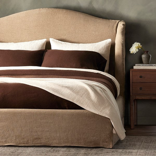 Meryl Slipcover King Bed