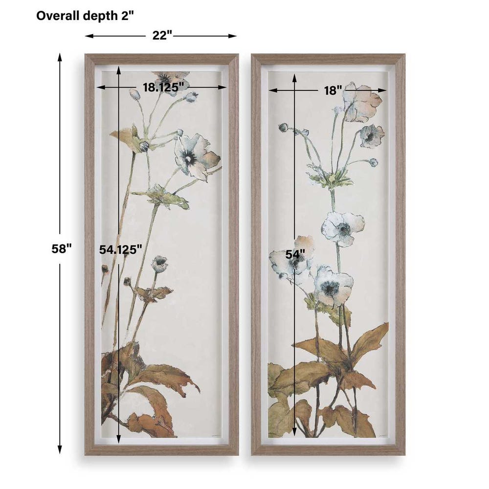 Garden Study Framed Prints