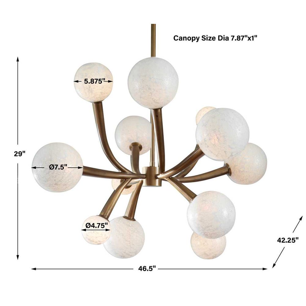 Lunar 12 light Pendant