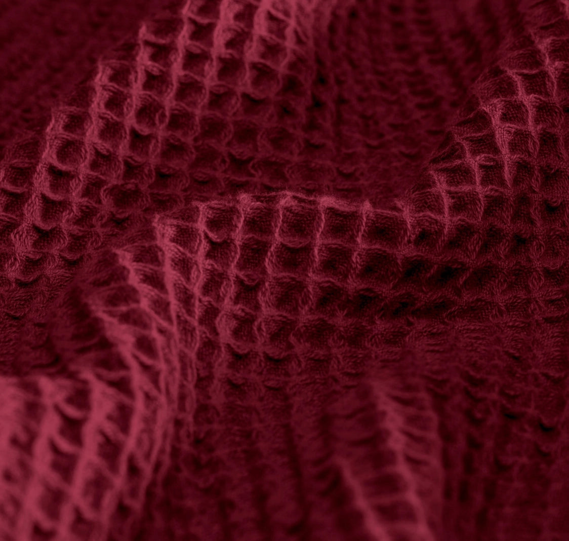 Holly Waffle Blanket