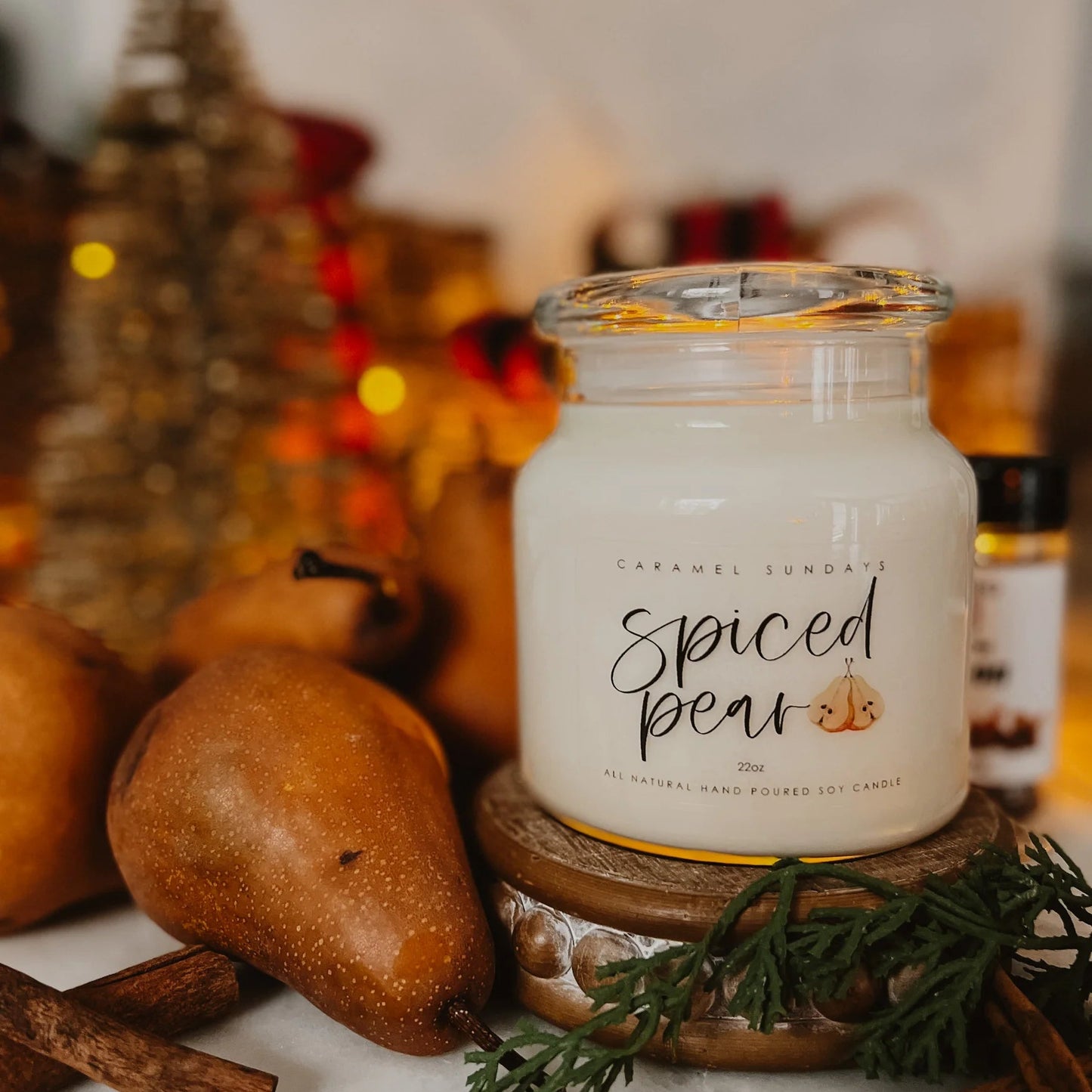 Spiced Pear-2 wick