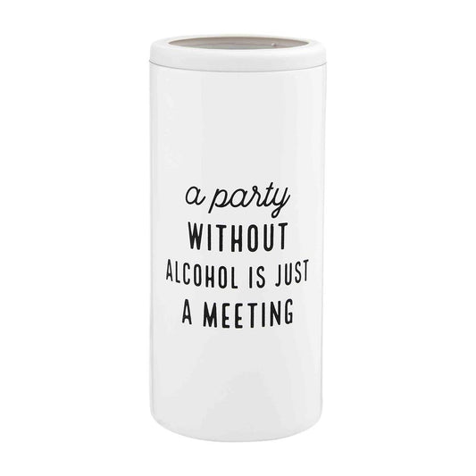 White Seltzer Can Cooler