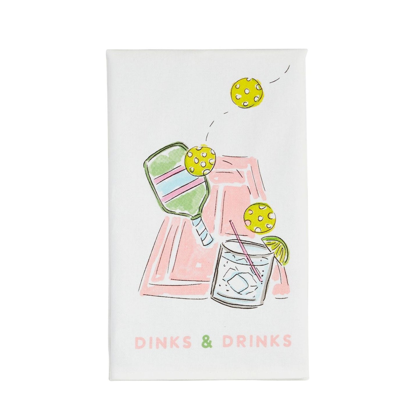 Dinks & Drinks Tea towel