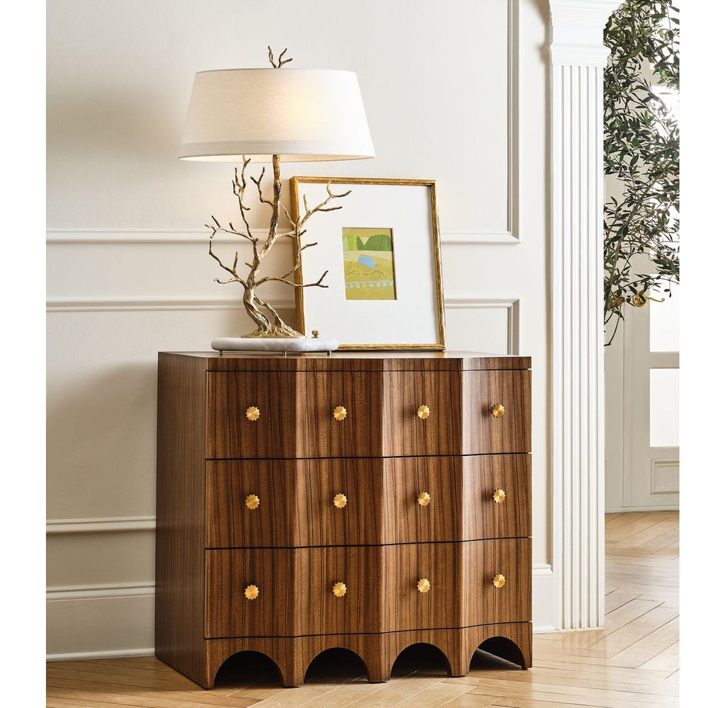 Golden Chestnut Lamp