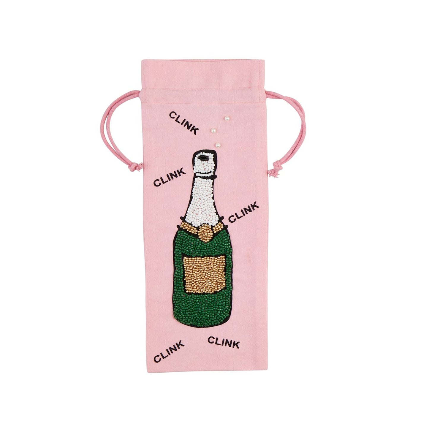 Champ Bottle Beaded Bag