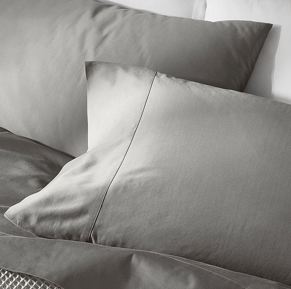 Percale Hemmed Pillowcase Set