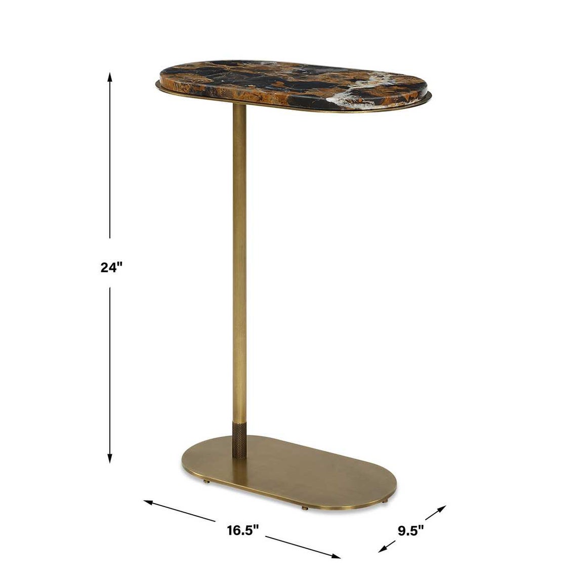 Lozenge Accent Table