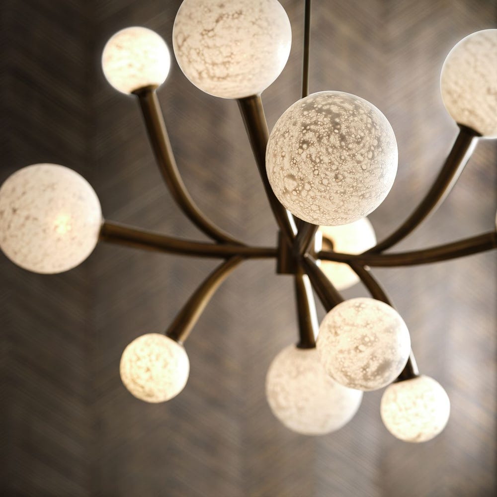 Lunar 12 light Pendant