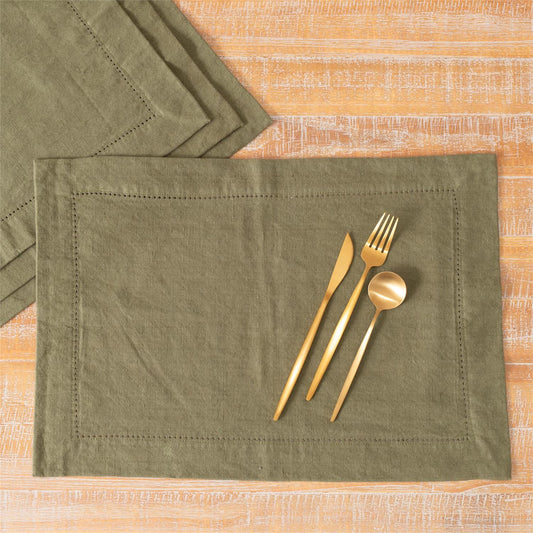 Moss Linen Placemat