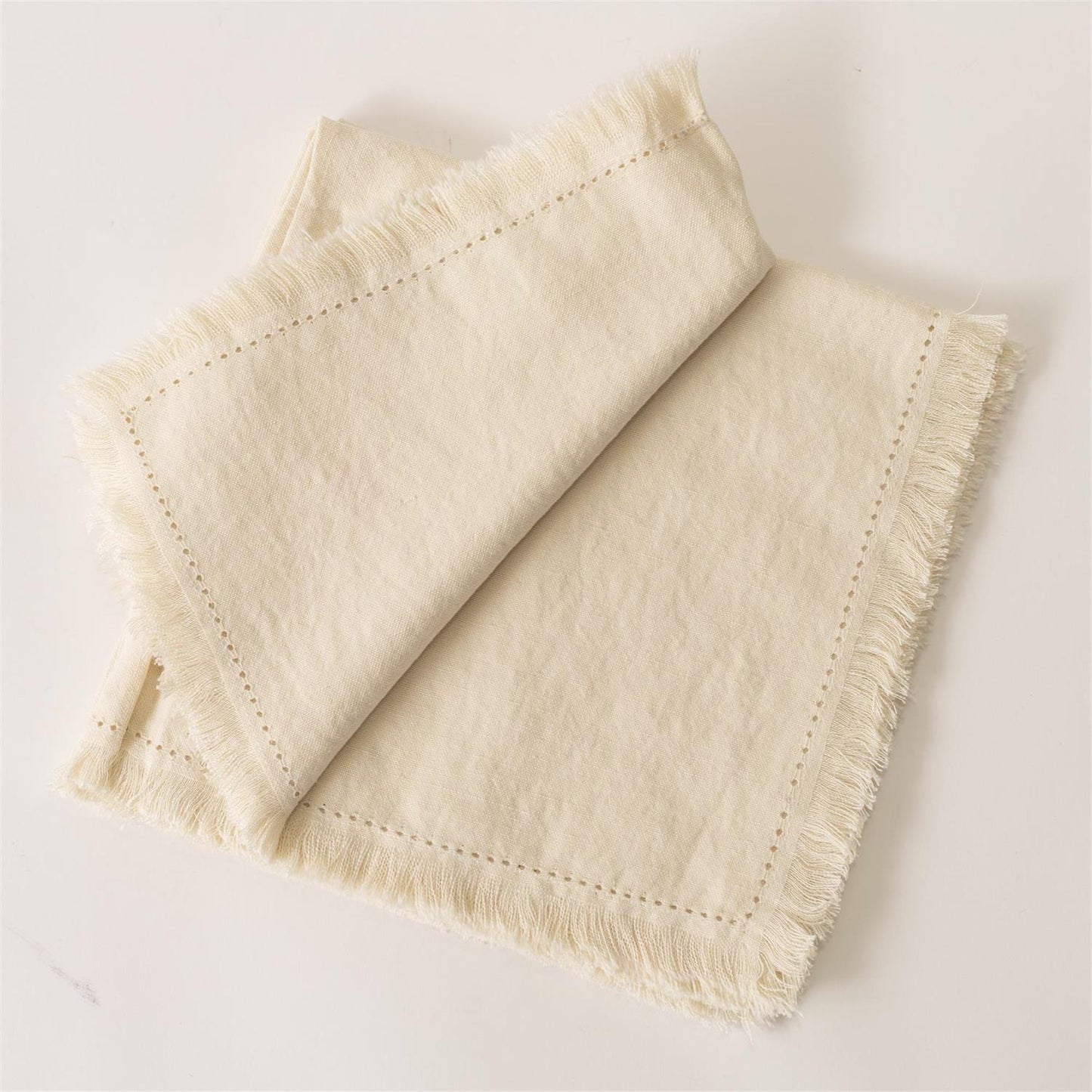 Napkin - Stonewashed Linen Blend, Cream