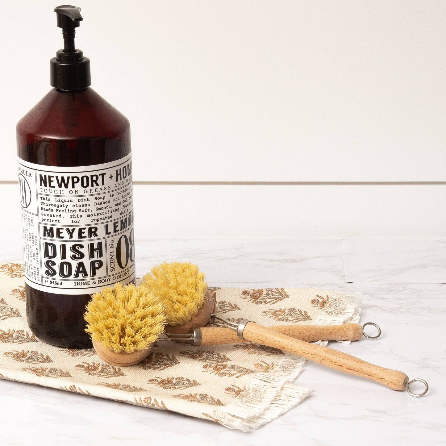 Scrub Brush With Handle