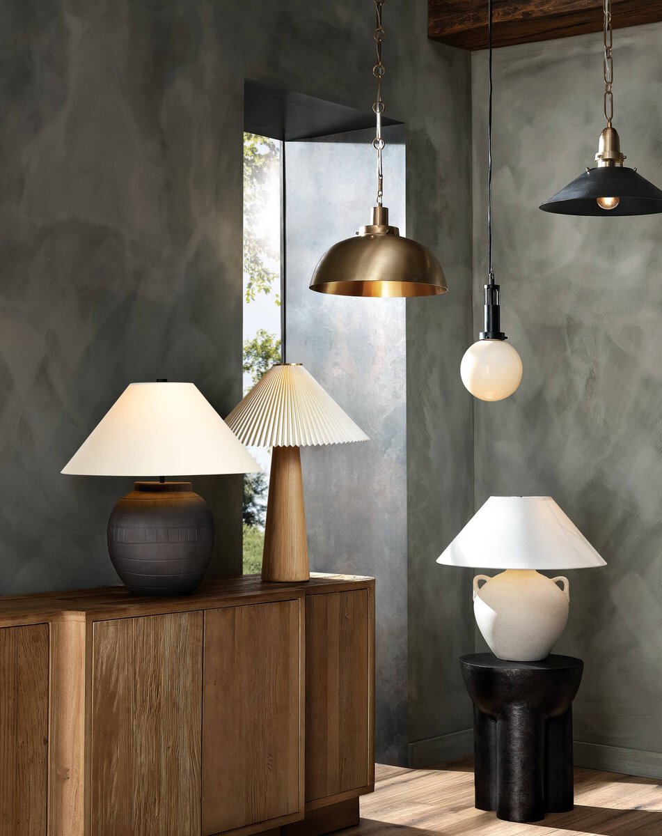 Mays Table Lamp | Sand