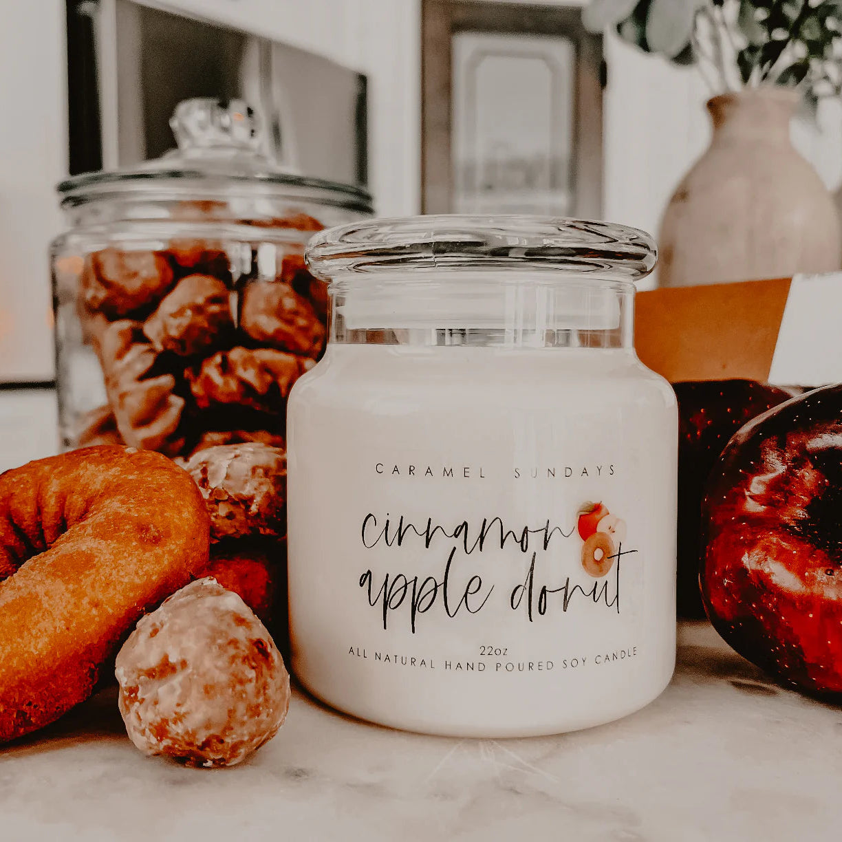 22 oz Cinnamon Apple Donut