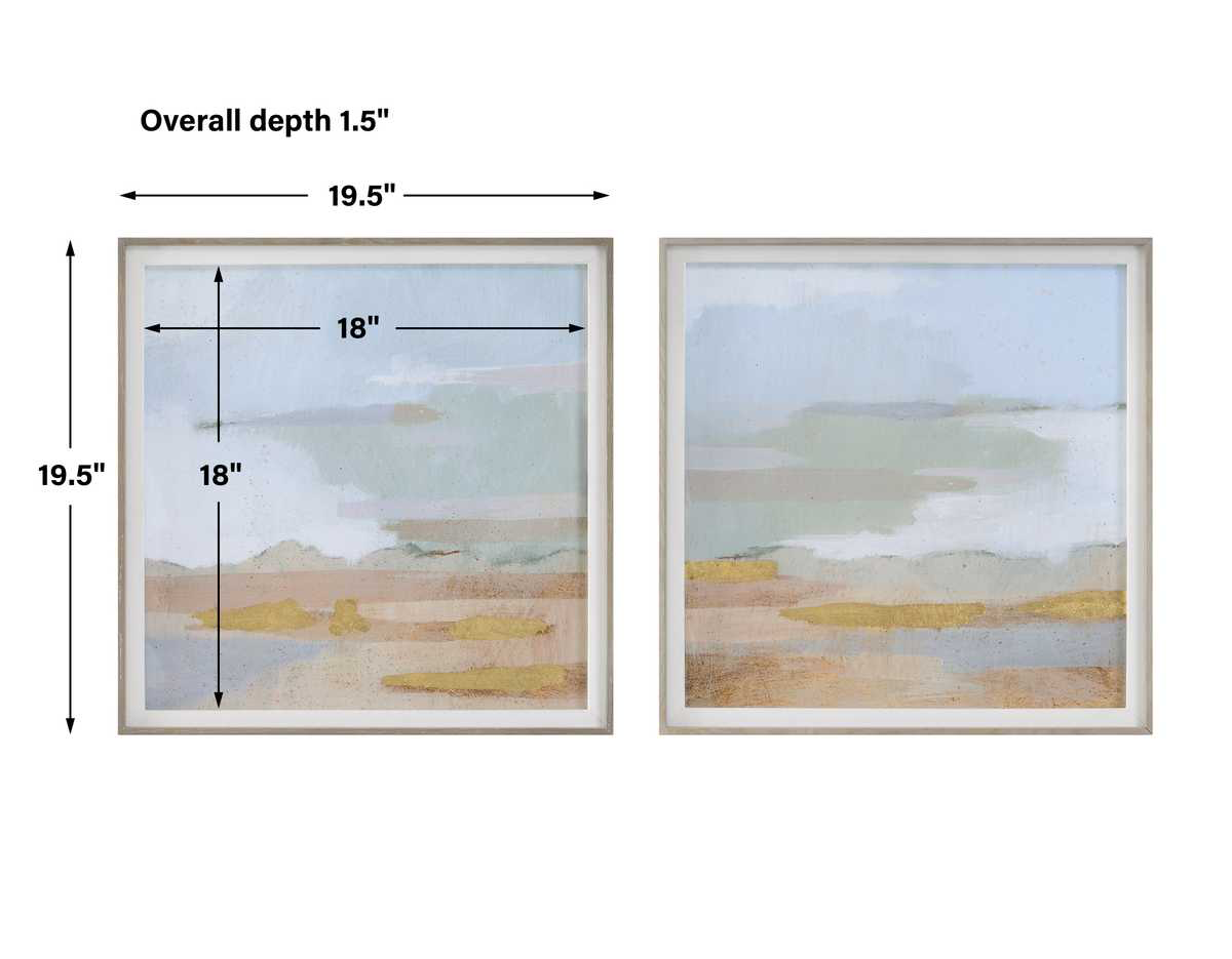 Abstract Coastline Frames