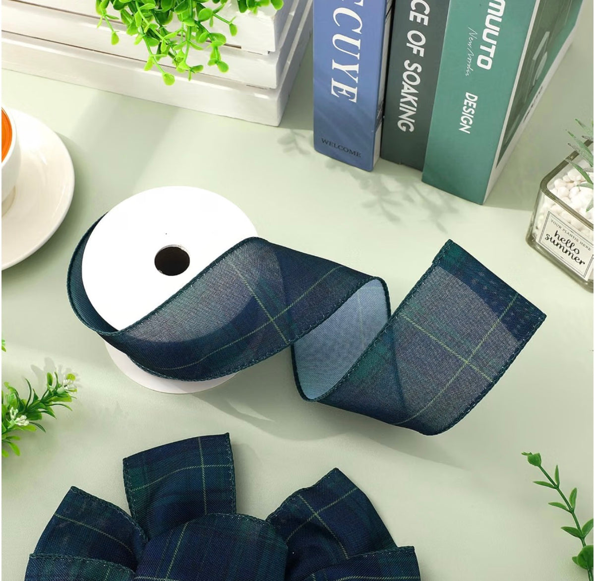 Tartan Plaid Ribbon 2.5”
