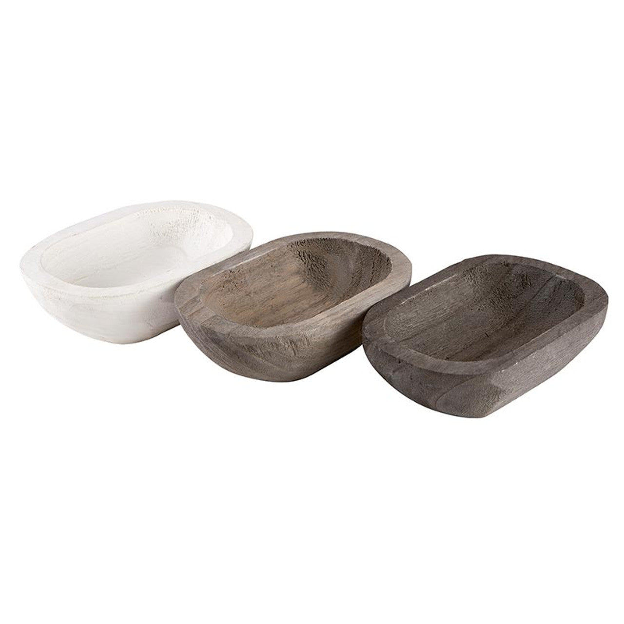 Paulownia Snack Bowls - Set Of 3
