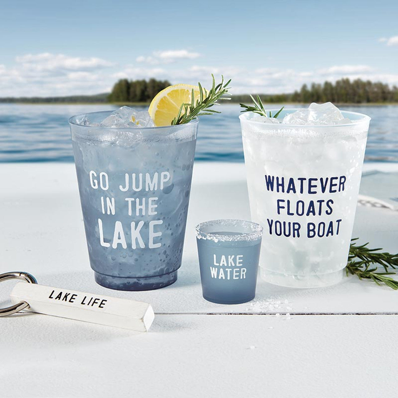 Frost Shot Glass - Lake Water
