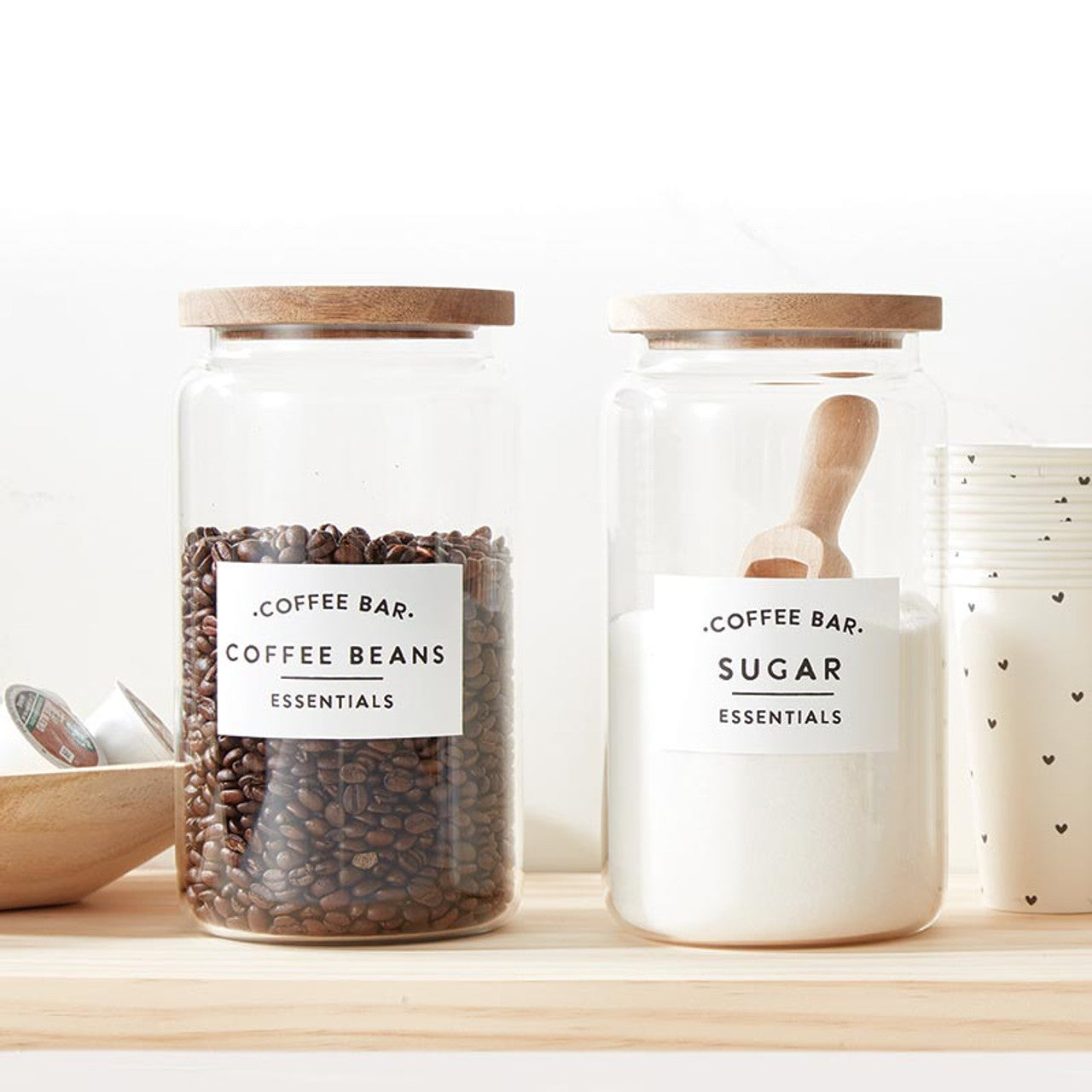 Coffee Bar Canisters- 84oz