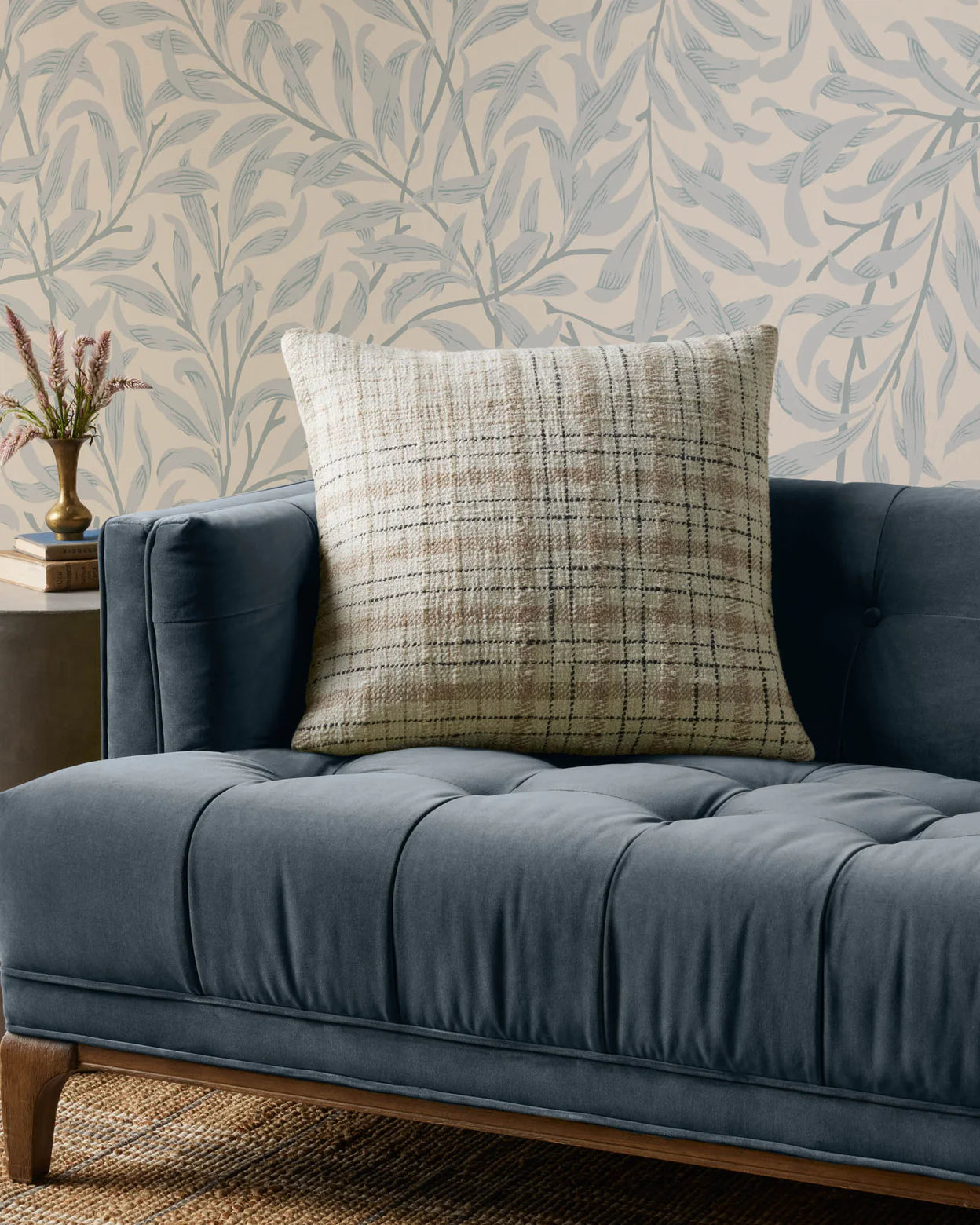Beige/Black Pillow
