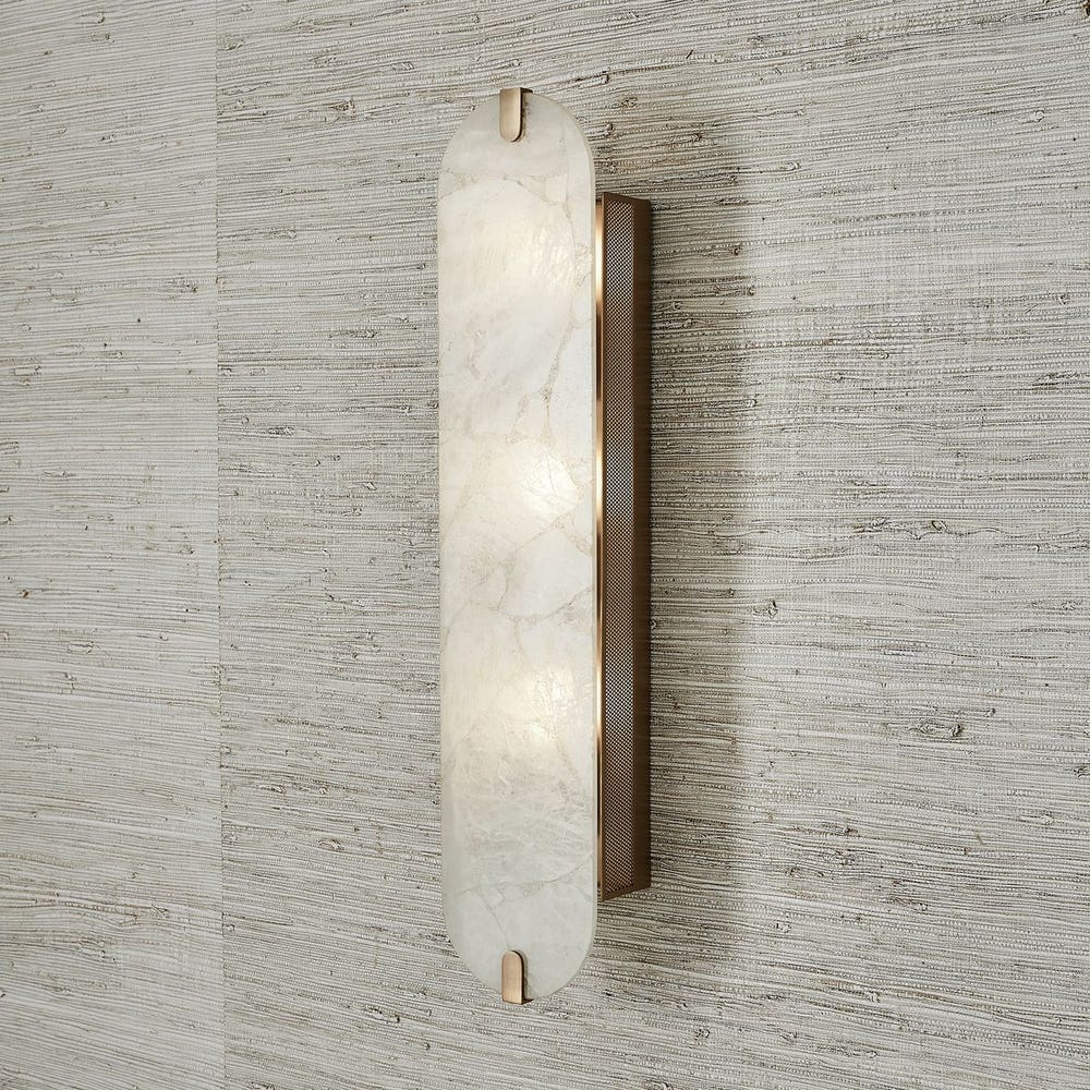 Lustrous 3 Lt Sconce