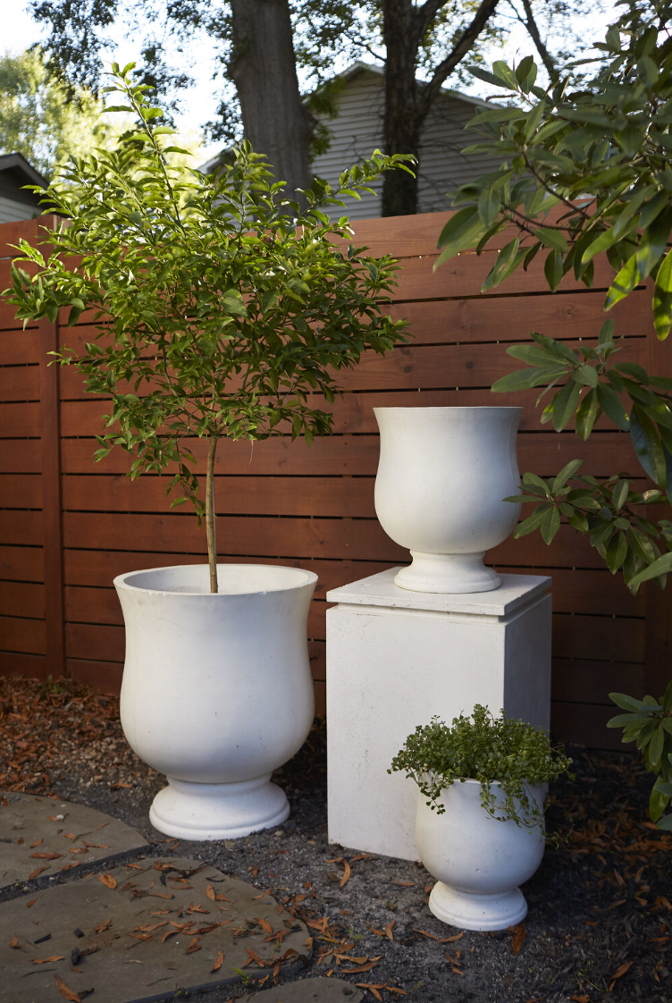 Concrete Hilltop Urn