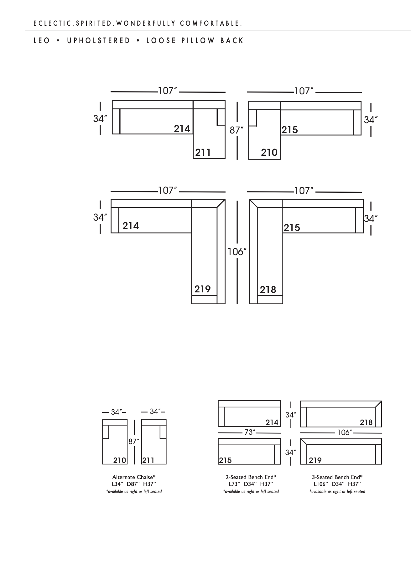 Leo Sectional