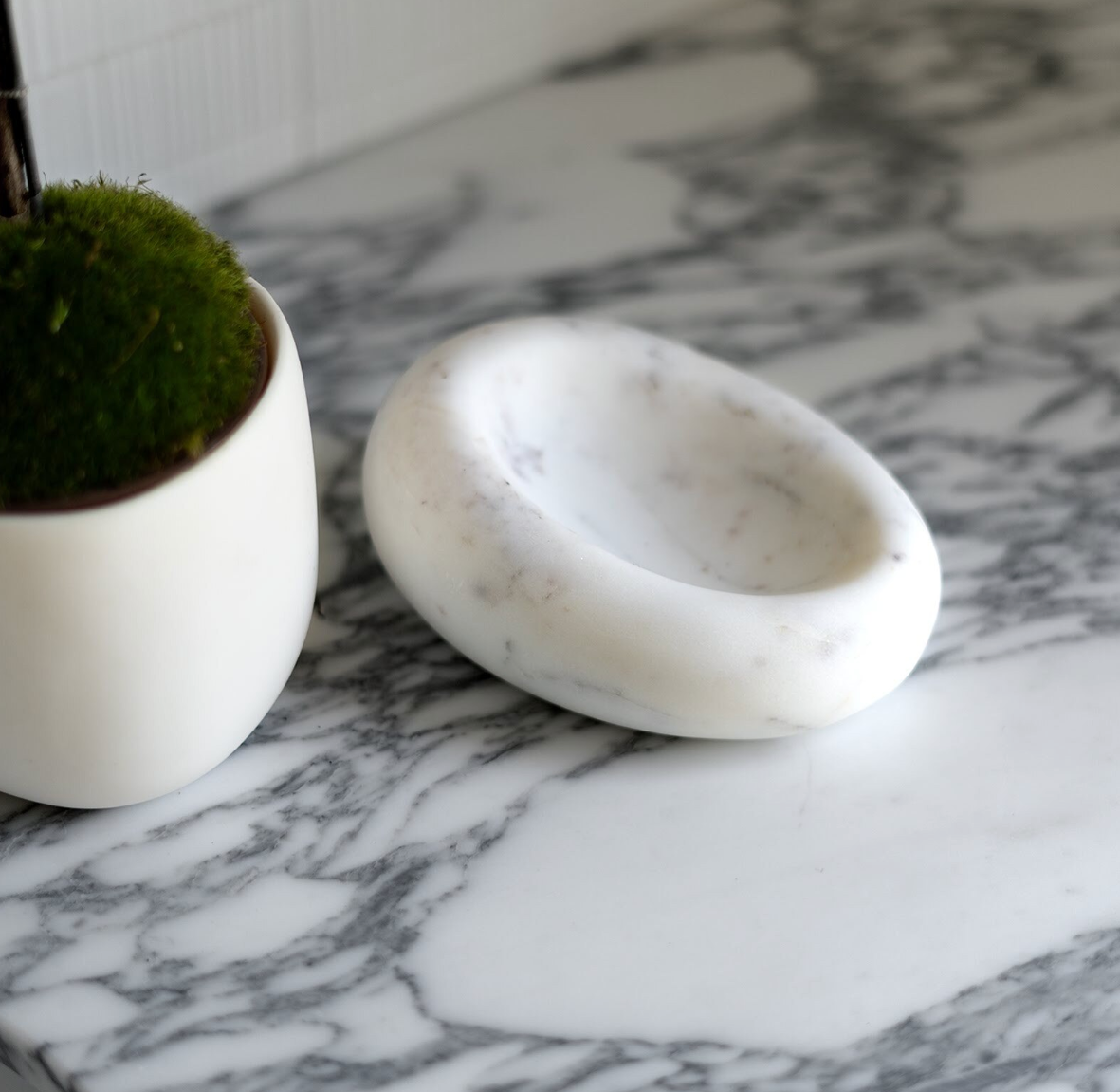 Lagoon Marble Bowl