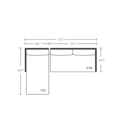 Madeline Slipcover Sectional