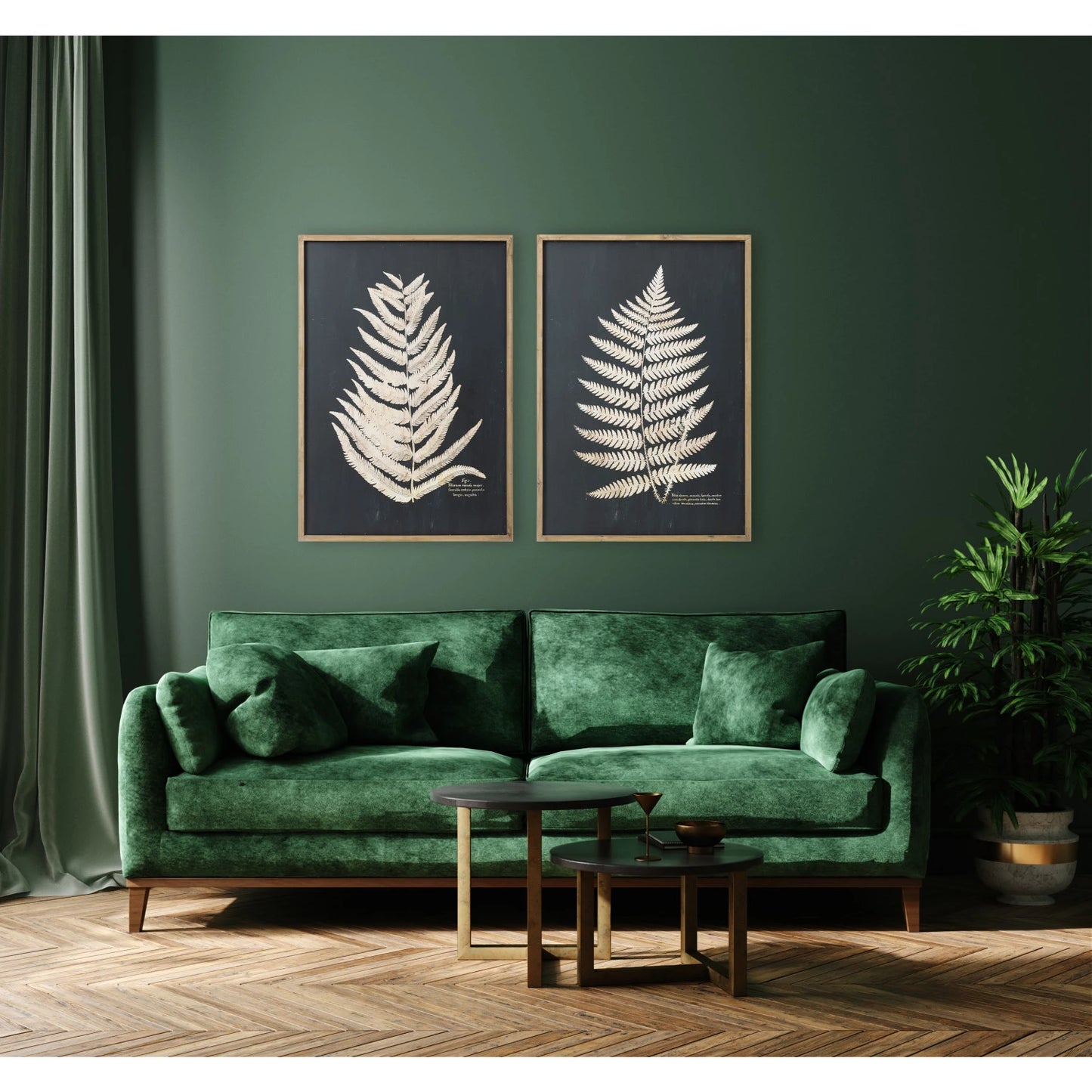 Fern Leaf Framed Photo