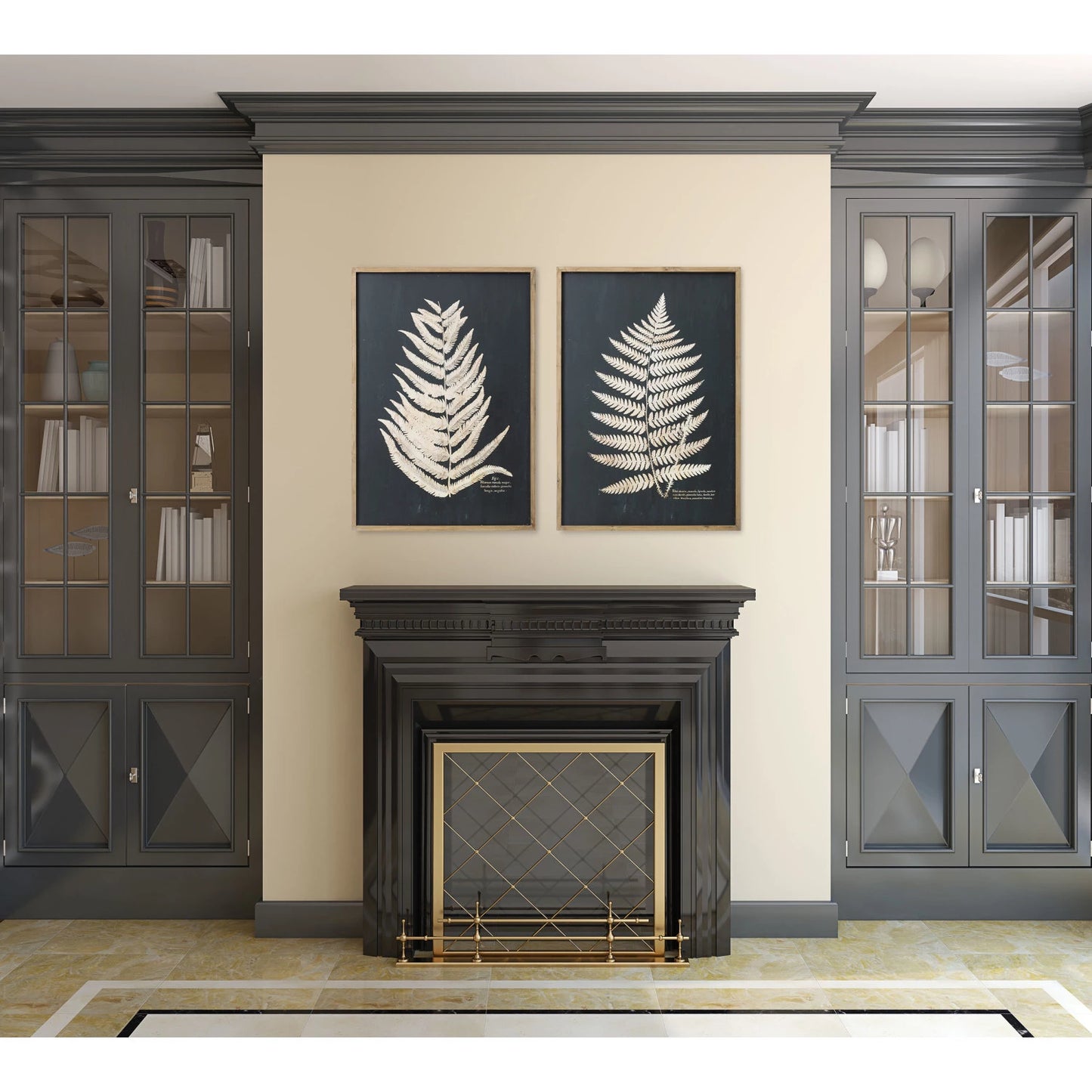 Fern Leaf Framed Photo