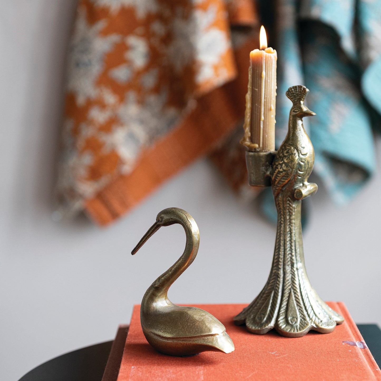Cast Aluminum Swan