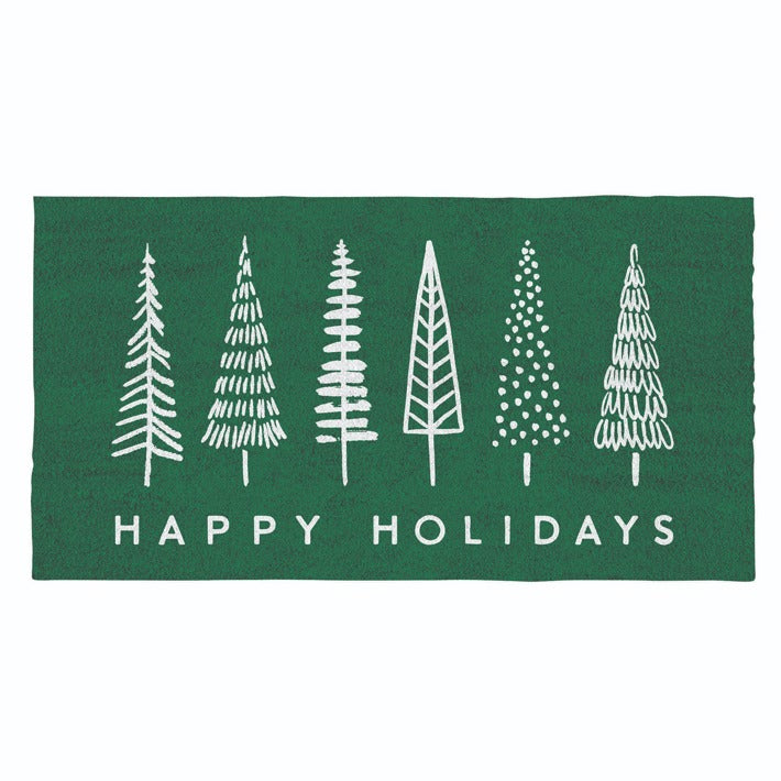 30x16 Door Mat-Happy Holidays