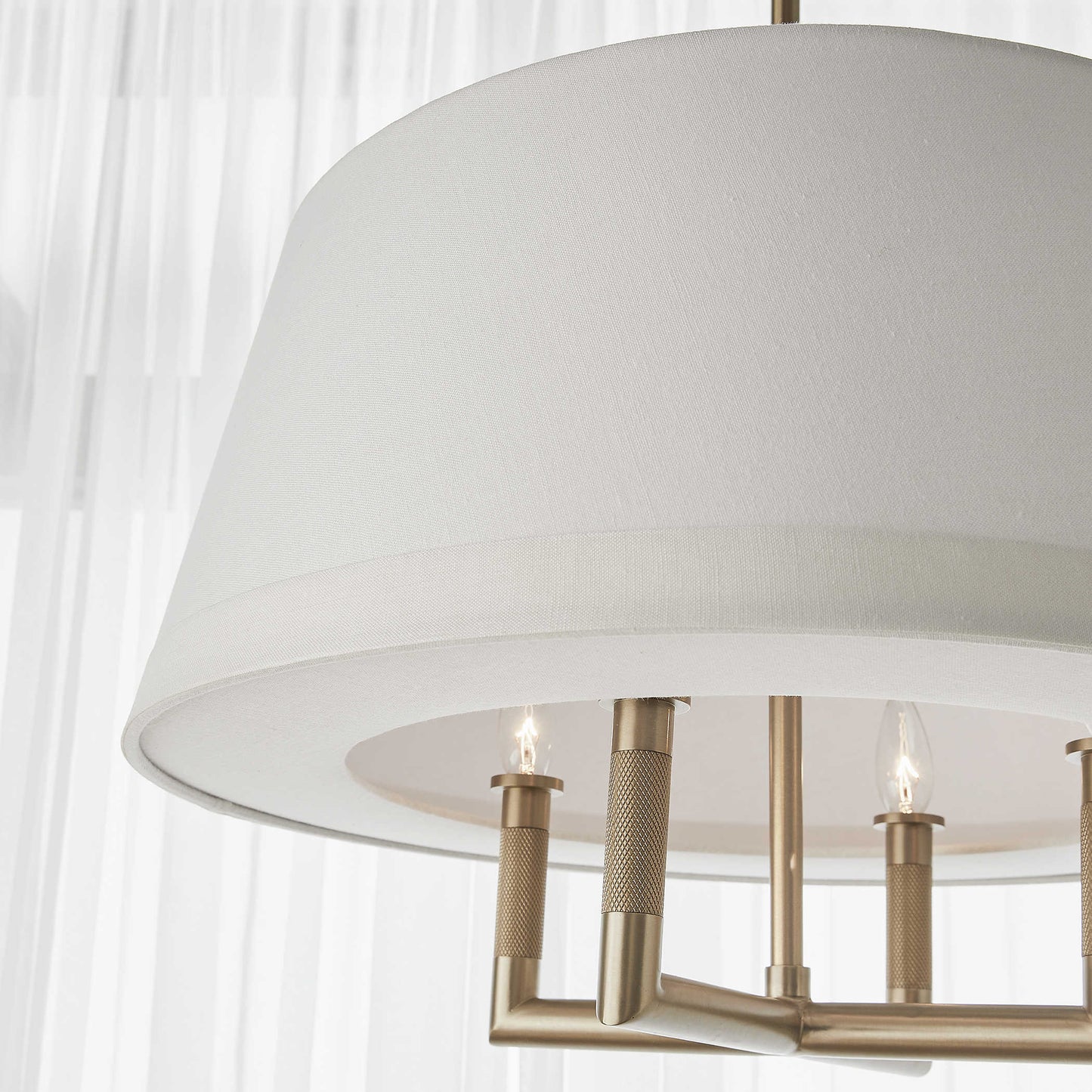 Knurl 4 Light Pendant