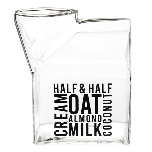 GlassMilkCartonCreamer-12oz