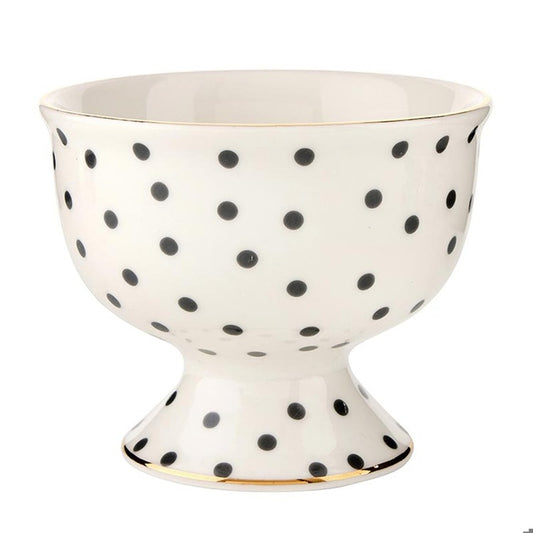 Crmc Ice Cream Bwl - Dots