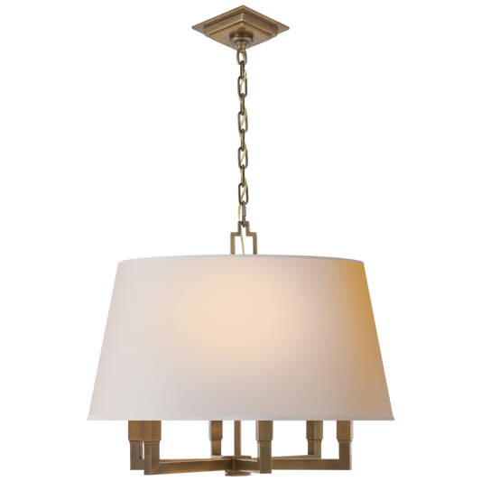 Square Tube Hanging Shade