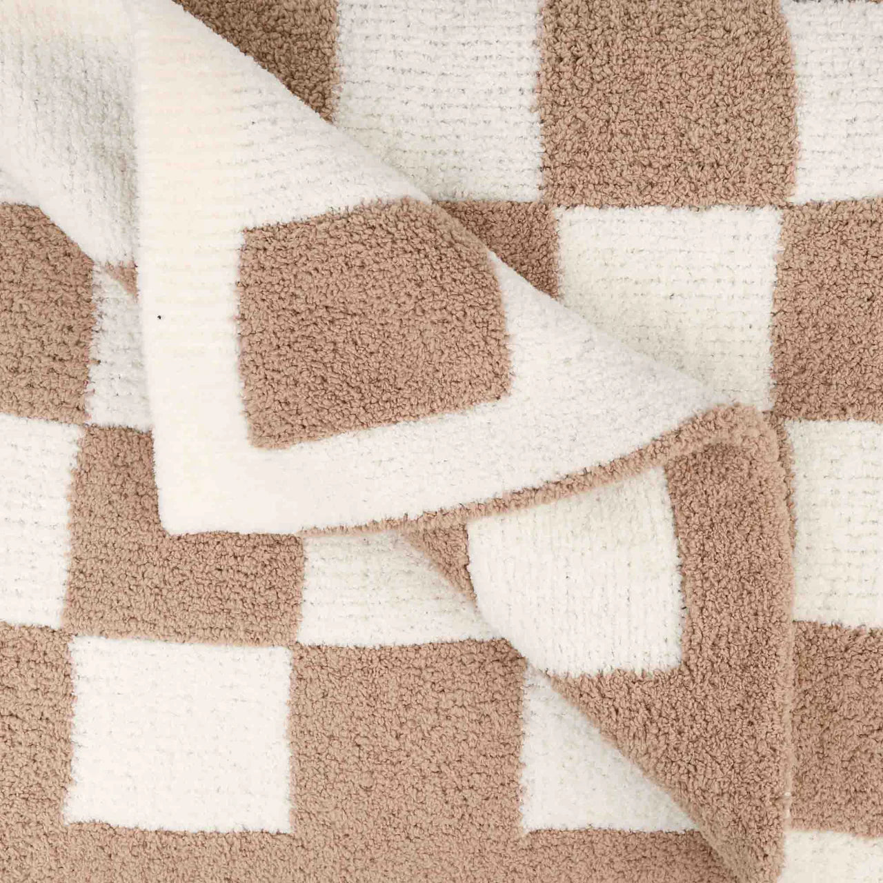 Teddy Checkered Throw