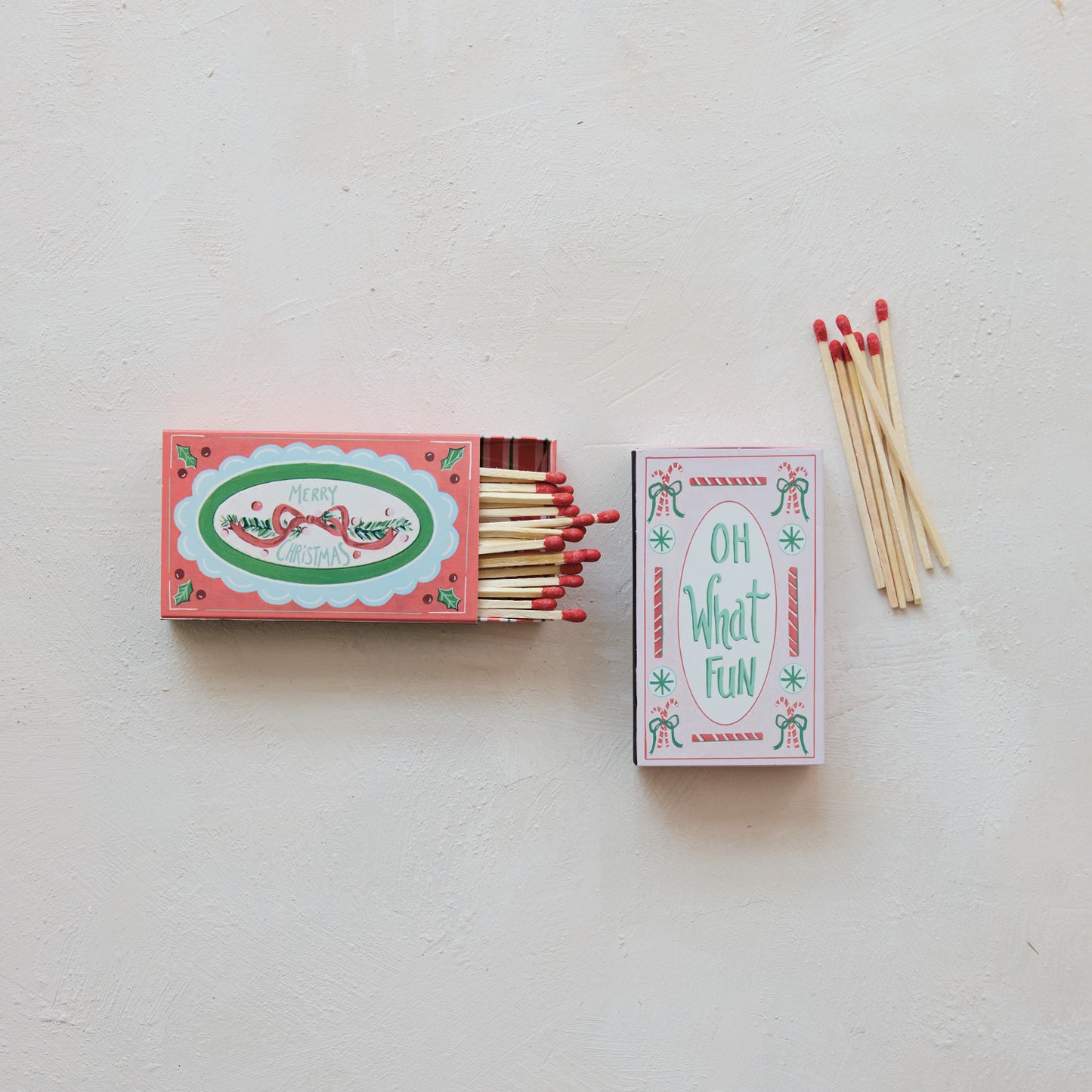 Holiday Match Boxes