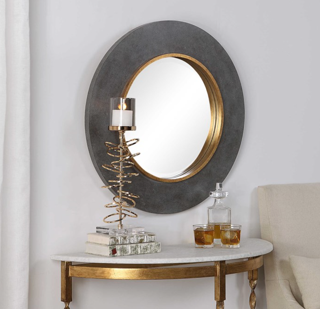 Saul Round Mirror