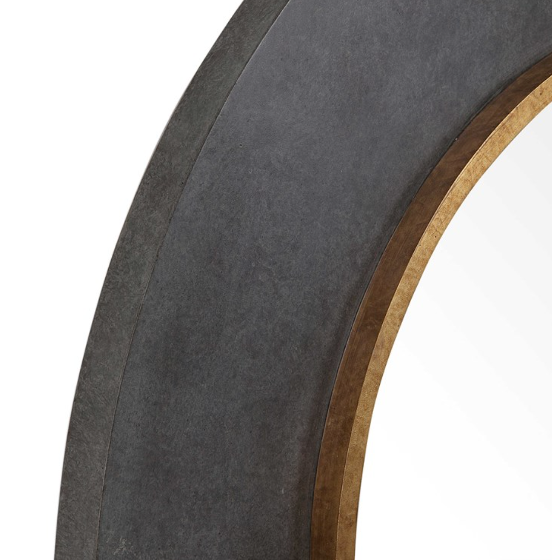 Saul Round Mirror