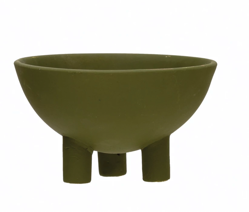 Stoneware Footed Bowl