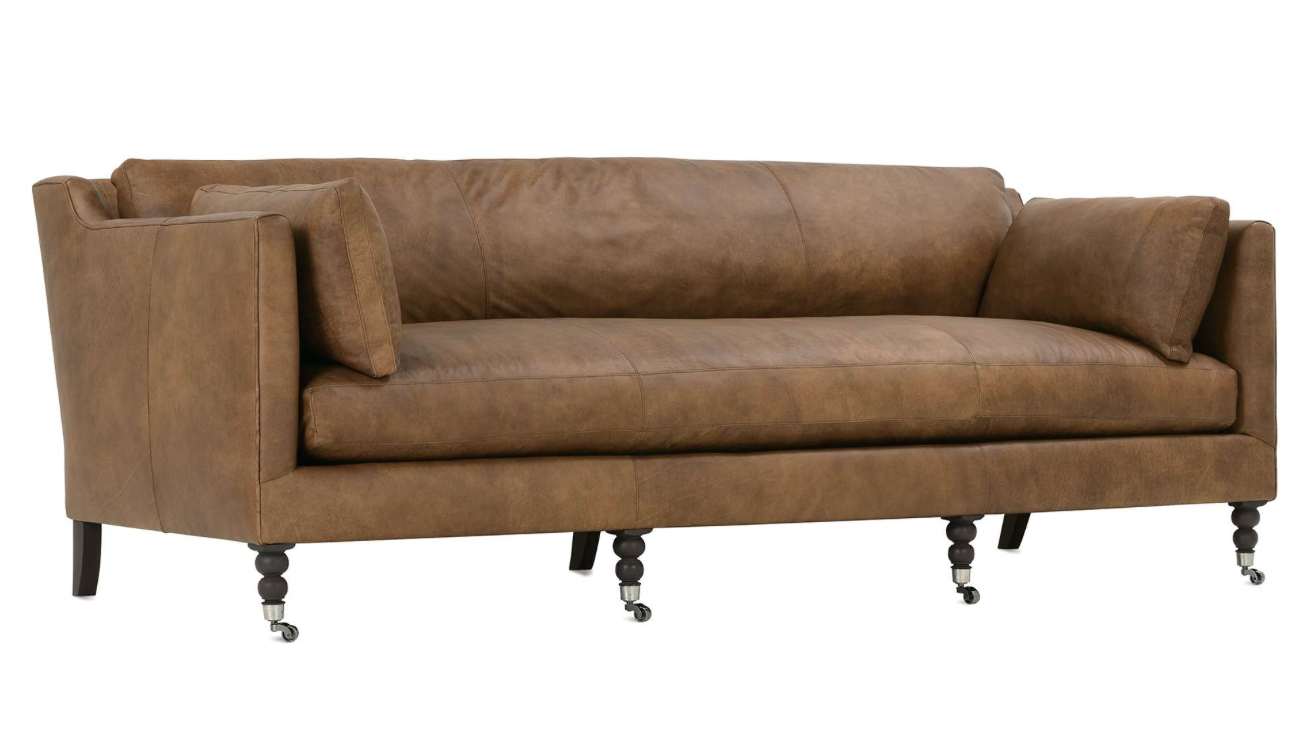 Madeline Leather Sofa