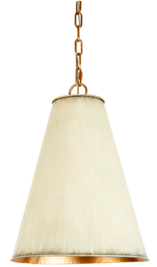 Nicole Pendant-Cream