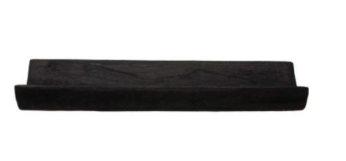 Decorative Paulownia Wood Curved Tray