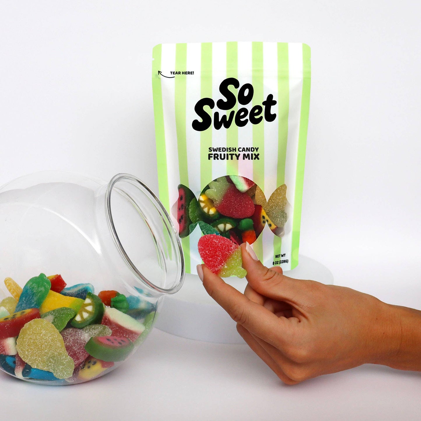 Swedish Candy Fruity Mix (8 oz)