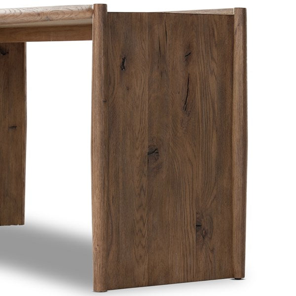 GLENVIEW CONSOLE TABLE-WEATHERED OAK