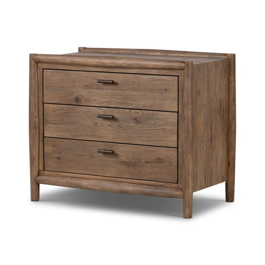 Glenview Nightstand Weathered Oak