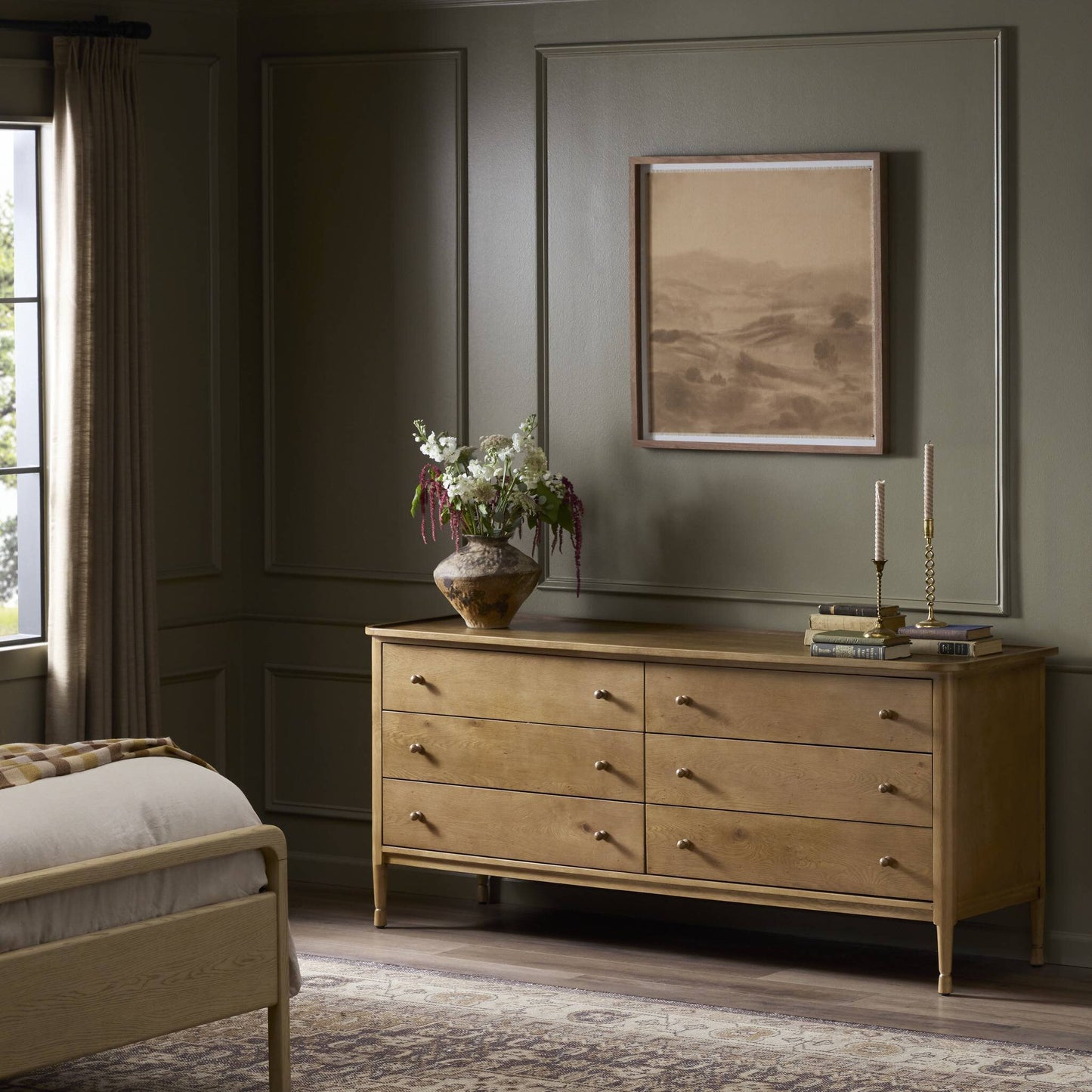 Franny 6 Drawer Dresser