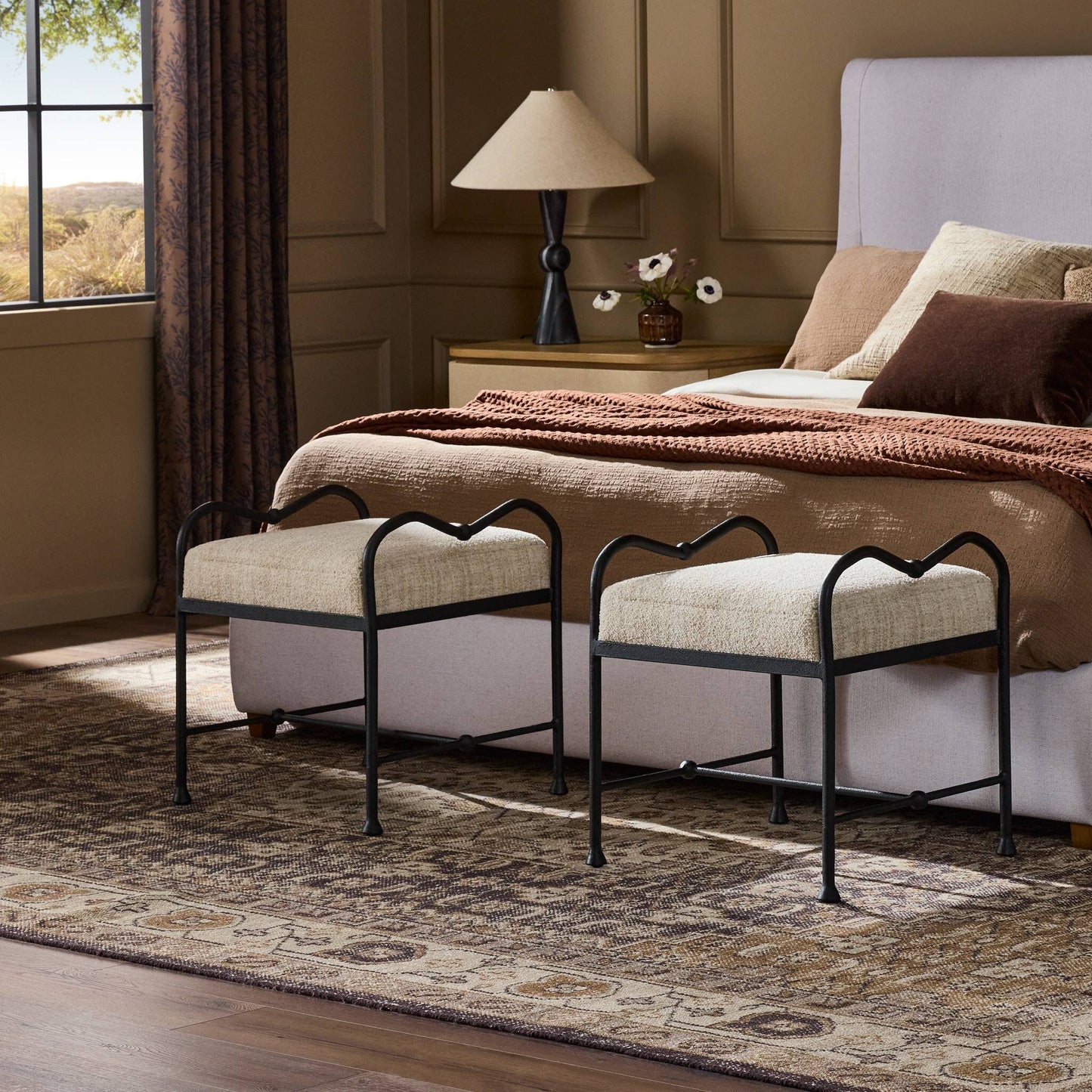 Leona Accent Stool